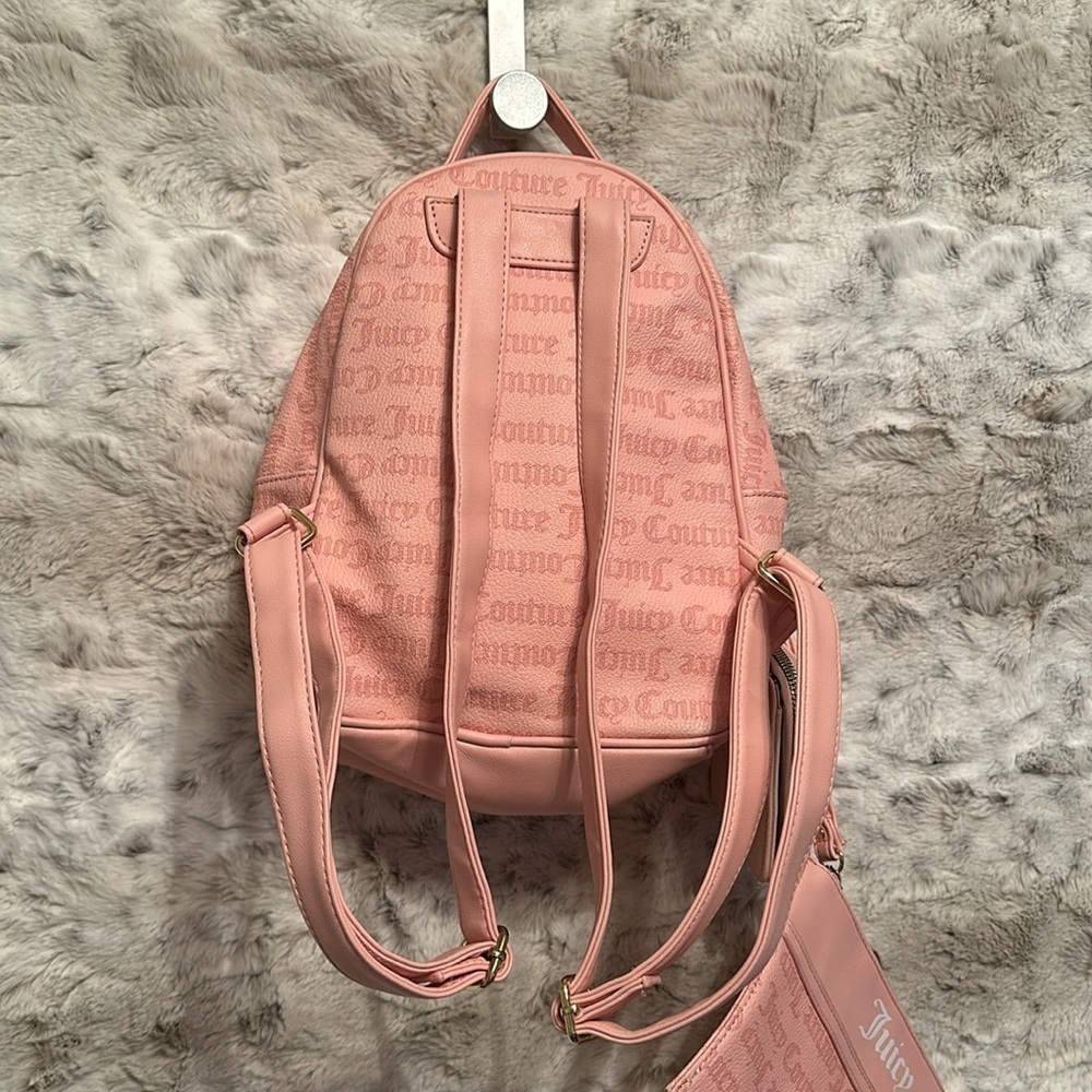 Juicy Couture NWOT Backpack Wristlet and Wallet - Picture 3 of 13